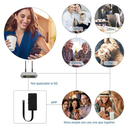 DIY HD 1080P WiFi Mini Camera Portable Video Recorder Micro Camcorder P2P Wireless Webcam Loop Recording Support Remote Viewing