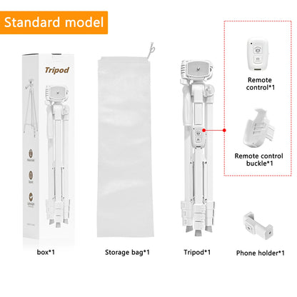 60 Inch/152cm Camera Tripod with Travel Bag, Mobile Phone Tripod with Remote Control, Professional Aluminum Alloy Portable Stand