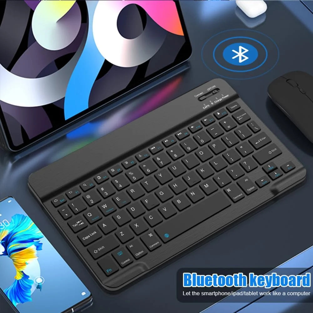 Wireless Keyboard Bluetooth Keyboard For Android IOS Windows Mini 78-Key Gaming Keybaord PC iPad Samsung redmi Tablet Keyboard