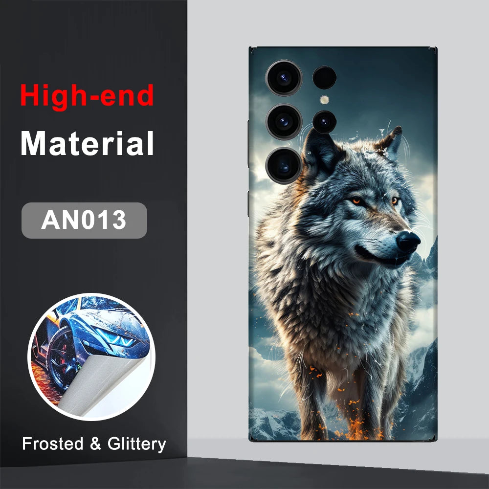 CASEKiTTY Skin For Galaxy S24 Ultra Back Film Samsung S23 Ultra Sticker S22 Plus Protective Decal Wrap Screen Protector No Case