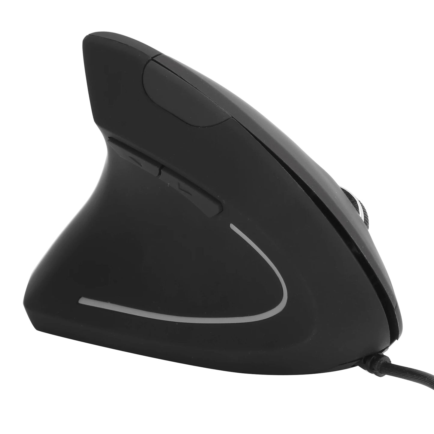 Left Handed Vertical Mouse USB Wired Ergonomic Optical Mouse 800 1200 1600DPI 6 keys for PC Computer Laptop Desktop