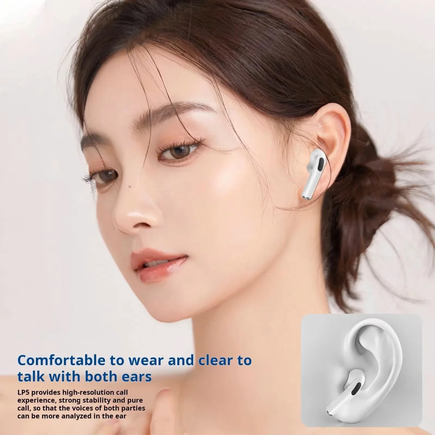 Original Air Pro 5 TWS Max Wireless Bluetooth Earphones In Ear Earbuds Sport Noise Cancelling Headset For Apple iPhone Headphone