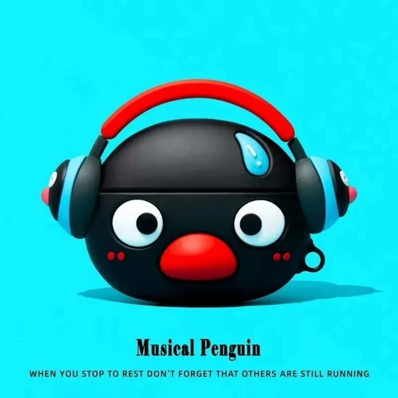 Pokemon Cartoon Case silicone For AirPods 3 Protective sleeve For AirPods Pro 1/2/Pro2 Cover 3D silicone Fall prevention Case