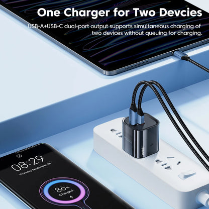 Toocki 33W GaN USB Type C Charger Quick Charge 3.0 PD 3.0 For iPhone 14 13 12 11 Pro Max XS For iPad Pro Air iPad Mini 2021