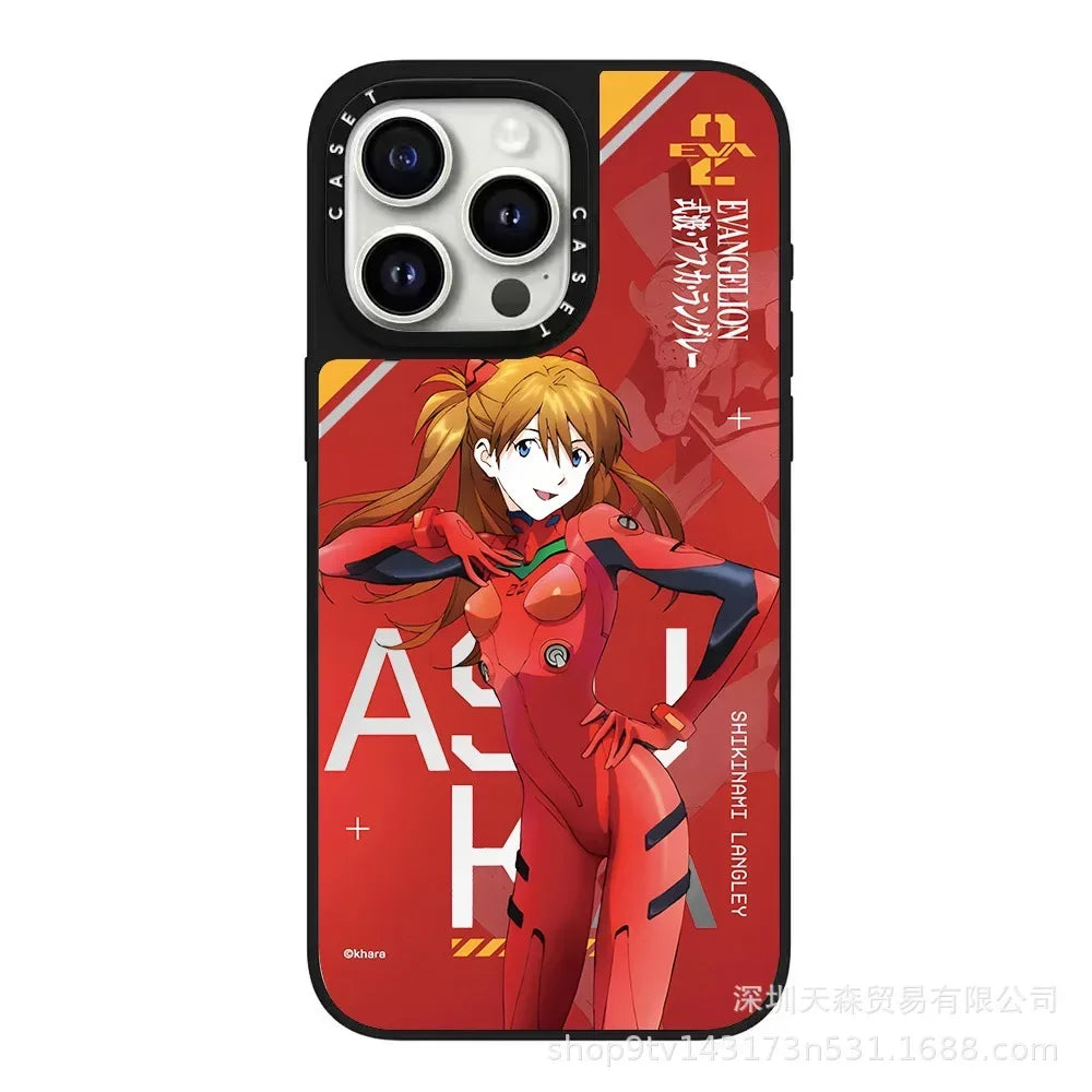 Trendy Brand CAS Co-branded Avengers for Iphone16pro max Marvel Character Phone Case Anti-fall Mirror Spider-Man Birthday Gift