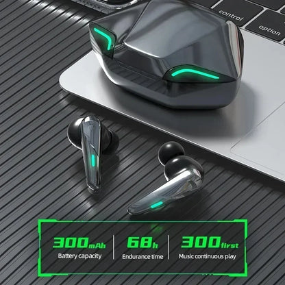 TWS Gaming Wireless bluetooth Headset TWS 5.3 Stereo Earbuds Low Latency Earphones Bluetooth With Mic for smartphones