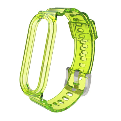 Bracelet on Mi Band 5 6 7 Strap for Xiaomi Miband 4 3 Silicone Bracelet for Miband 5 6 7 Sports Bracelet Wristband Glacier Style