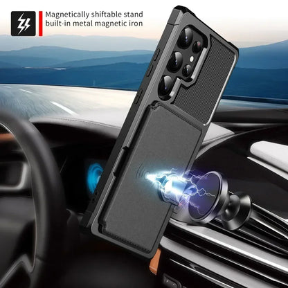 Card Wallet Case for Samsung Galaxy S24 S23 FE S25 S23 Plus S22 S21 Ultra A56 A36 A55 A35 A15 A54 A34 A52S A14 A05S A05 A24 A16