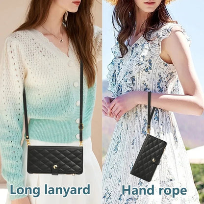 Crossbody Phone Case For Samsung Galaxy S25 S24 Ultra S23 FE S22 S21 Plus A56 A36 A26 A16 A06 A55 A15 A25 A35 A54 Wallet Cover