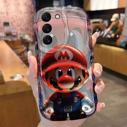 Super M-Marios Bros Case for Samsung Galaxy S24 S23 S22 S21 Ultra Plus S20 FE A73 A72 A71 A55 A54 5G A53 A52 4G A50S A50 Cover