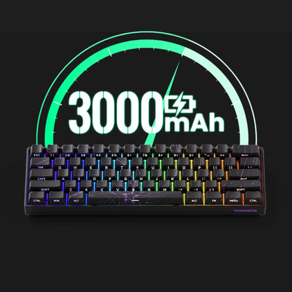 MONSGEEK FUN60 PRO&MAX HE Machanical Keyboard Magnetic Switch 60% Wireless Gaming Keyboard Rapid Trigger 8K ARGB Custom Keyboard