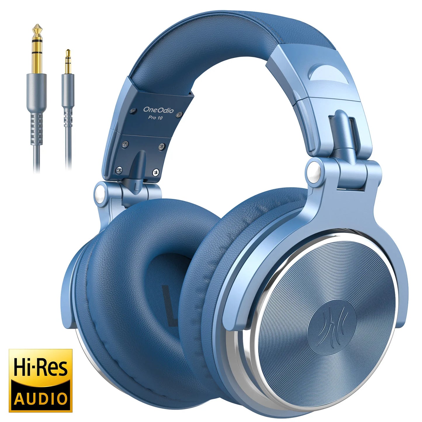 Oneodio Pro 10 Wired Headphones Hi-Res Audio Wired Headset Stereo Professional DJ Headphone with Mic Over Ear  Studio Headphone