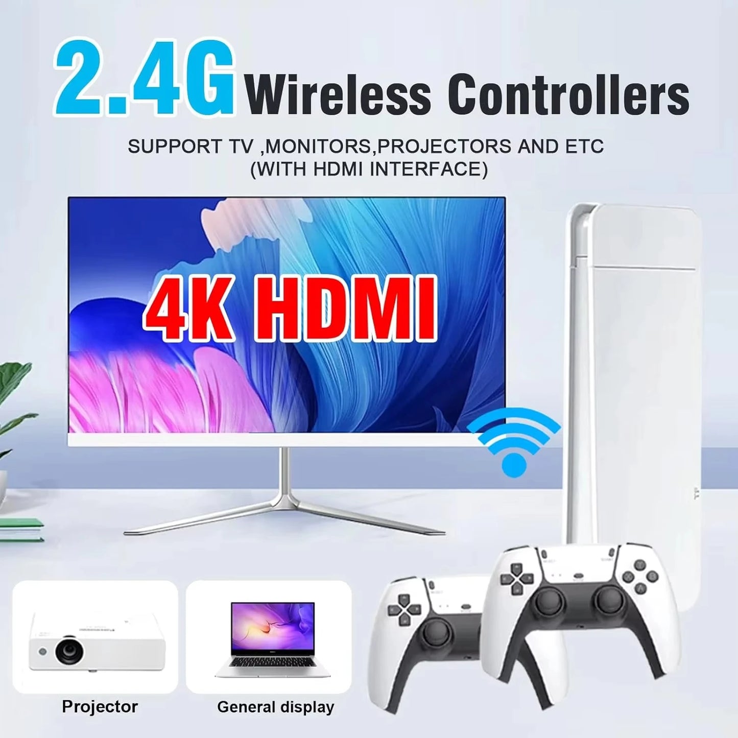 retro game console M15 64GB 20000+game 4K high-definition output handheld video game stick 20+emulator GBA PS1 arcade game