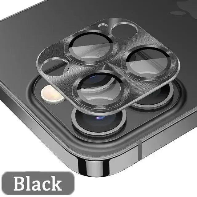 Armor Camera Lens Protector Film For iPhone 11 12 13 14 15 Pro Max 15Plus  Metal Case Ring Back Lens Tempered Glass Lens Film