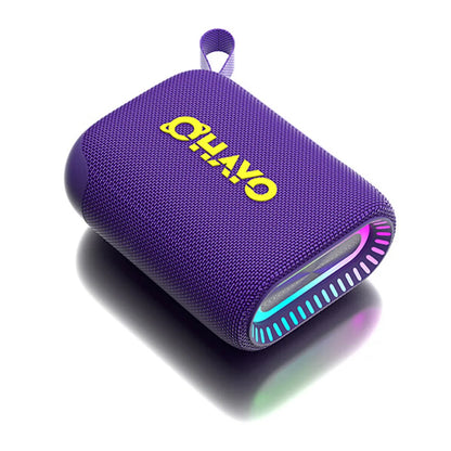 OHAYO Bluetooth Speaker Small Music Box Bluetooth 5.3 with RGB Light, Outdoor Portable Speaker with 24H Battery, IPX7 Waterproof