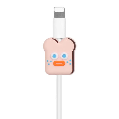New Cartoon Cable Winder Cover Protective Case USB Charging Cable Cover Wire Cord Protectors Data Line Protector