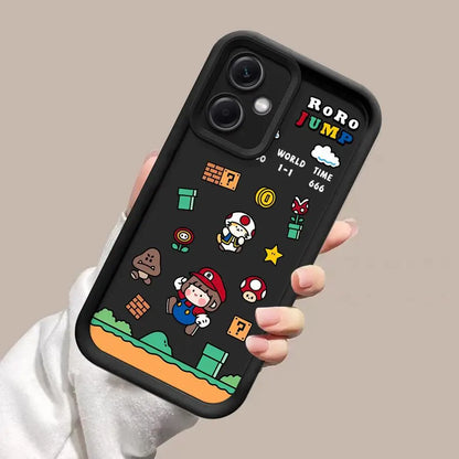 Super M-Marios Bros Game Phone Case for Xiaomi Redmi 12C 13 13C 12 4G A1 A2 Plus A3x Poco X3 Pro C51 C50 C61 soft funda case