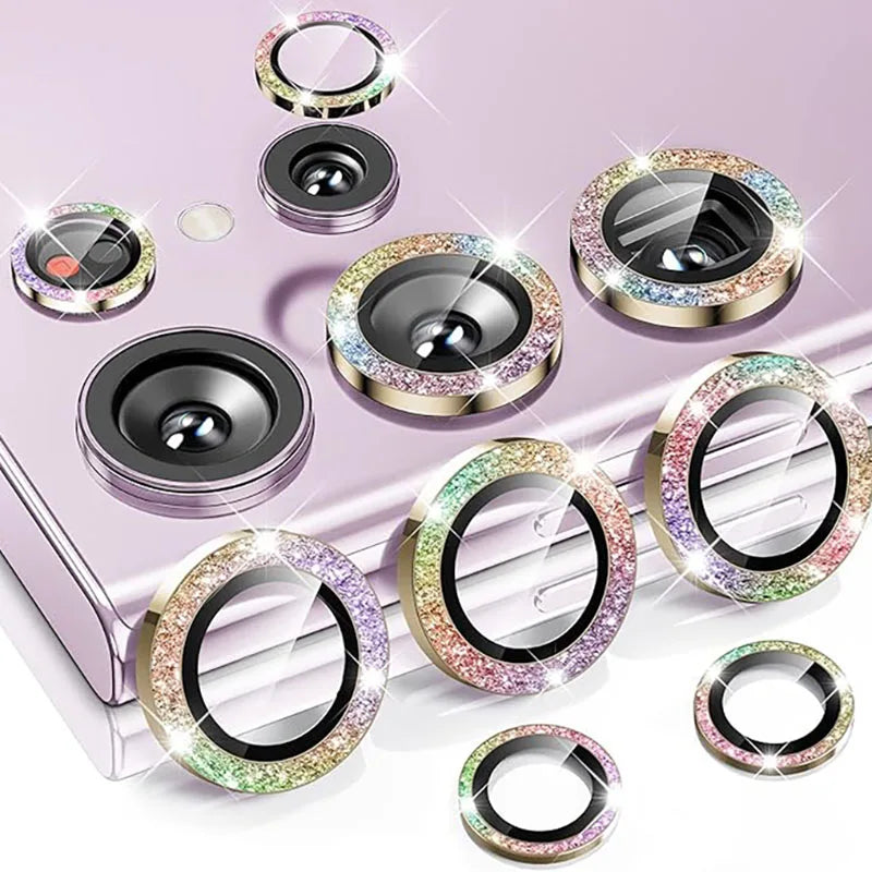 Metal Lens Ring Glass For Samsung Galaxy S26 S25 S24 S22 S23 Ultra Plus Camera Protector Cover For Samsung S26 Ultra Accessories