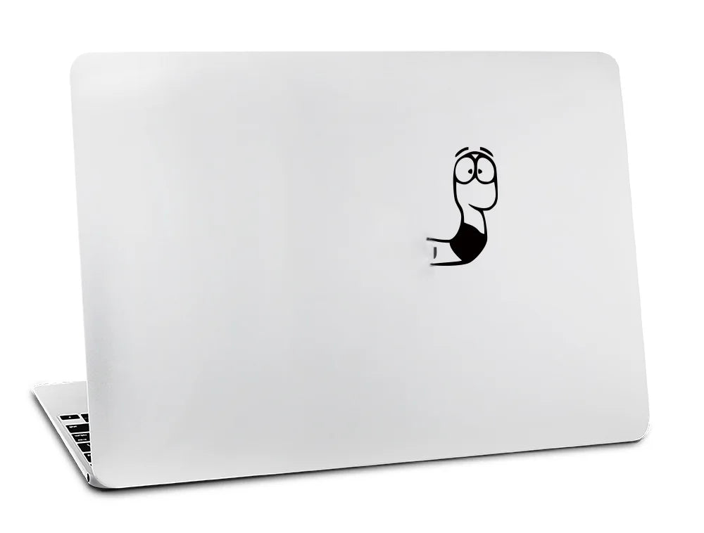 Vinyl Sticker for apple macbook air 11 13 inches for Mac Pro Retina 13 15 Skins cover Glow Black decal Cat Monkey wolf Touch