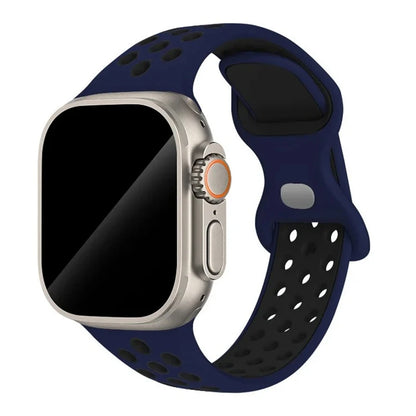 Strap For Apple Watch Band 44mm 49mm 45mm 40mm 41mm 38mm 42mm correa Breathable sports bracelet iwatch series 8 SE 7 6 5 9 Ultra