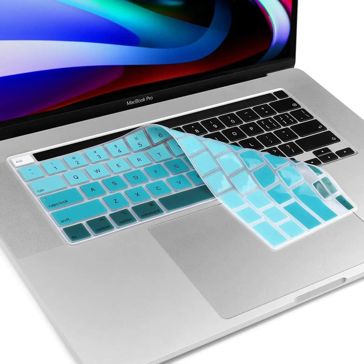 Ultra Thin Silicone Keyboard Cover Skin for MacBook Air & Pro 12/13/14/15/16inch A2991 A2992 A3113 A3114 A2179 A2338 A2681 A2941