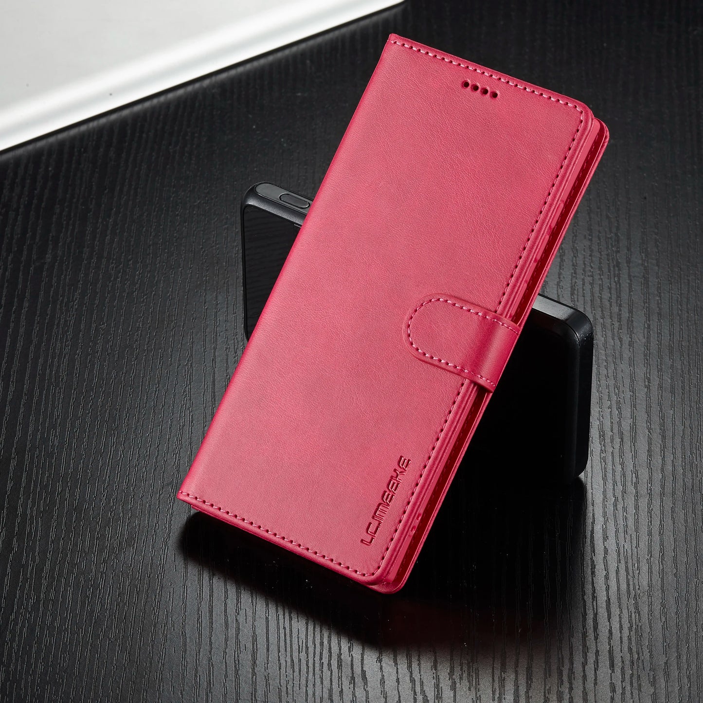 Leather Wallet Case For Samsung Galaxy S25 S24 S23 S22 Ultra S21 S20 FE S10 S9 Plus Note20 10 Plus Business Flip Card Cover