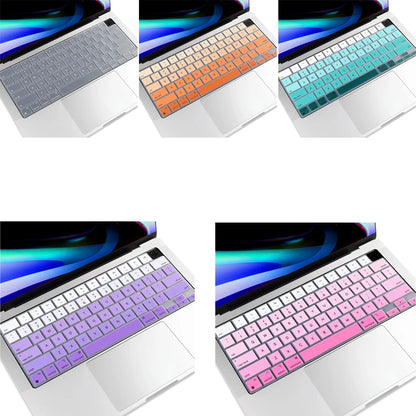 Ultra Thin Silicone Keyboard Cover Skin for MacBook Air & Pro 12/13/14/15/16inch A2991 A2992 A3113 A3114 A2179 A2338 A2681 A2941