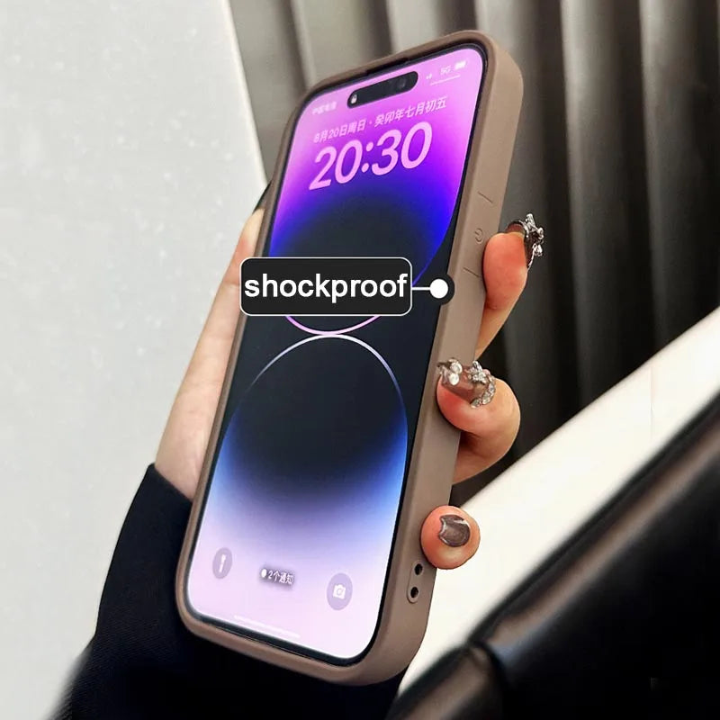 Luxury Cute 3D Love Heart Silicone Phone Case For iPhone 17 Air 16 15 13 12 11 14 Pro Max XR 16 Plus Shockproof Candy Back Cover