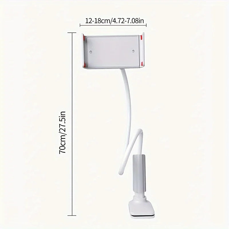 1/2pcs Tablet & Phone Stand Holder, Thicker Flexible Arm Gooseneck Tablet Holder for Ipad Mini Pro Air Kindle Christmas Gift