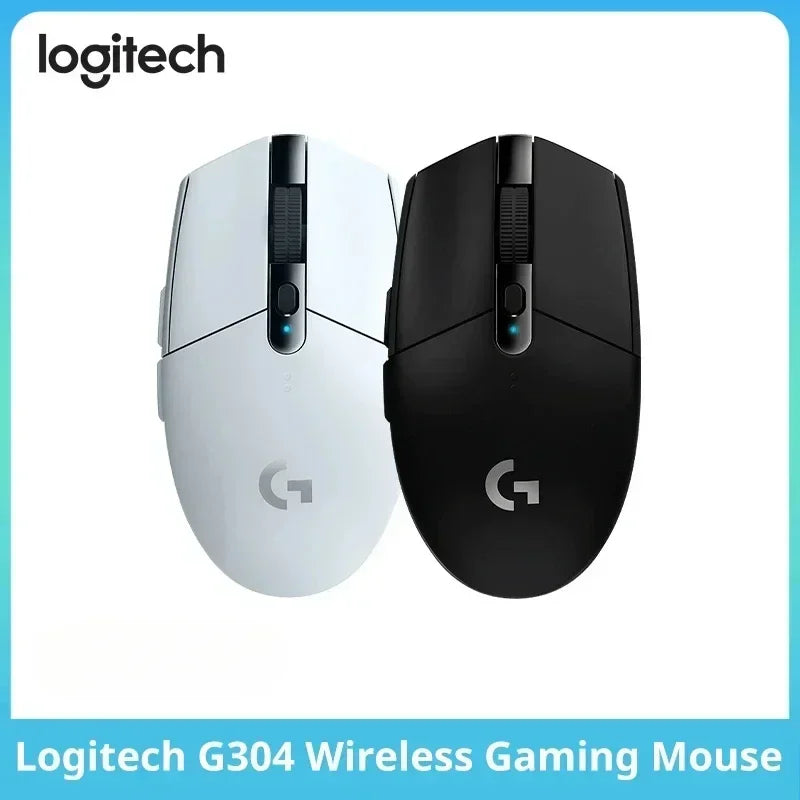Logitech G304 Ligthspeed Wireless Gaming Mouse Hero 12K Sensor 12000DPI Laptop Accessories Cordless Mouse No Driver Version