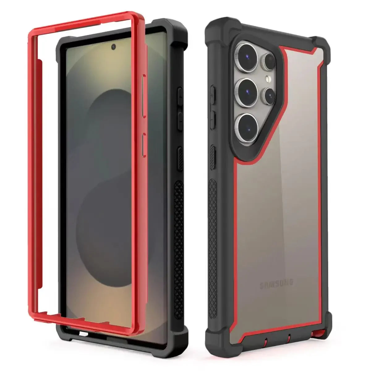 Luxury and sturdy anti drop and shockproof protective case  for Samsung Galaxy S25 S22 S23 S24 Ultra Plus FE A15 A06 A35  cover