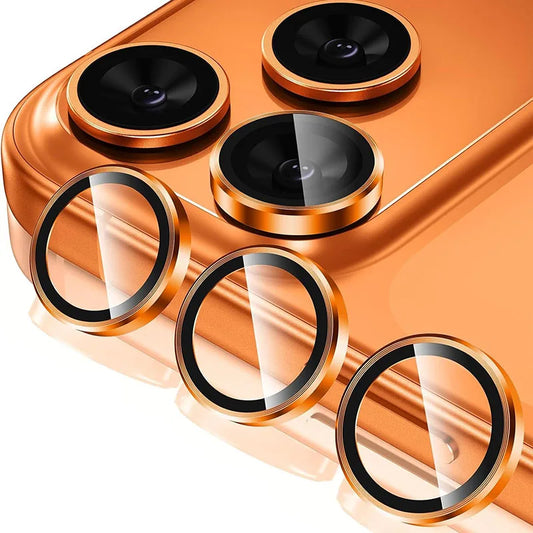 Metal Glass Camera Protector For iPhone 17 Pro 17Pro Max 17 ProMax Lens Tempered Glass Ring Cover For iPhone17 Pro Max Lens Case