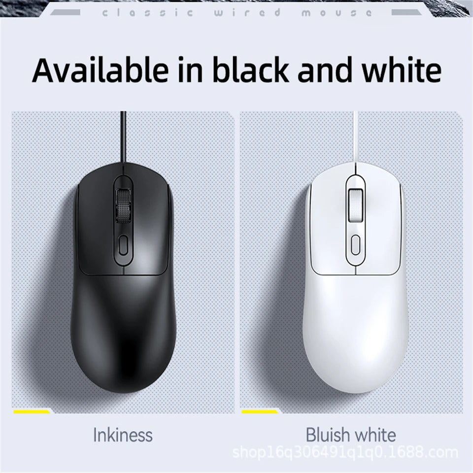 G580 USB Wired Mouse Ergonomic Office/Gaming Mouse With Anti Slip Stickers For PC Laptops Anti-Slip Mouse Send A Gift 2026 New