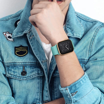 Nylon Loop Strap For Apple Watch 49mm 45mm 41mm 44mm 42mm 46mm Adjustable Elastic Belt iWatch Ultra 3/2 11 10 9 8 7 6 5 SE3 Band