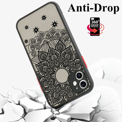 Mandala Dreamcatcher Case For iPhone 11 13 14 12 15 Pro Max Mini XR XS Max 6s 8 7 Plus SE 2022 2020 Clear Shockproof Phone Cover