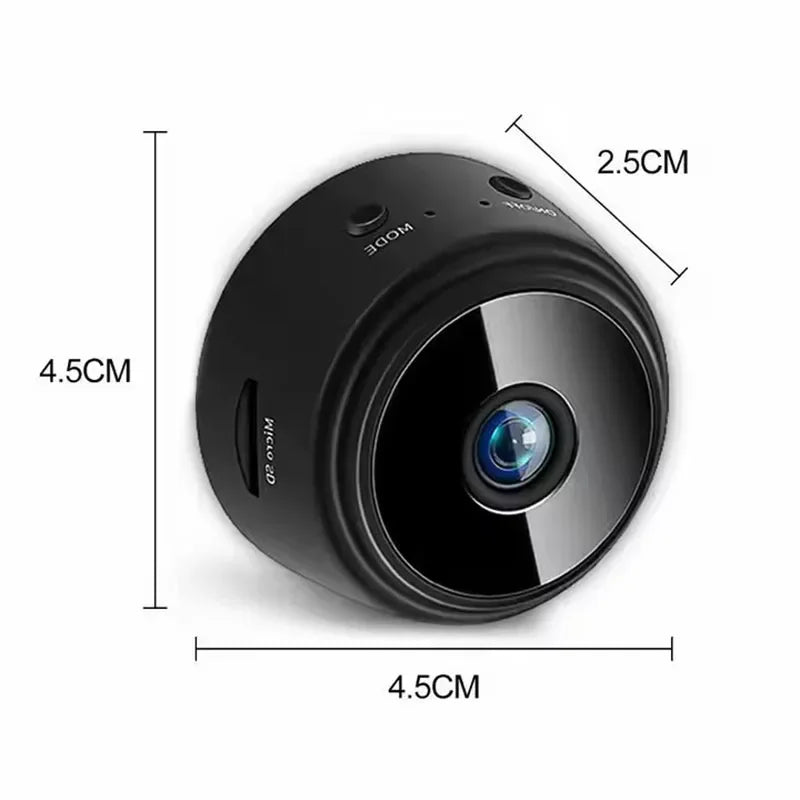 Smart Home A9 Mini Camera: WiFi Remote HD Surveillance & Wireless Monitoring in Compact Design