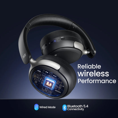 Acer ANC Wireless Headphone Noise Cancelling Hi-Res Spatial Audio Earphone Bluetooth Over Ear Headset 40mm Dynamic Driver OHR516