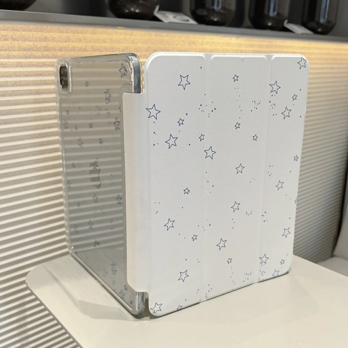 Star Design For iPad 10th/11th A16 For iPad Pro 13 11 m5 m4 m3 12.9 Air 11 13 m2 m3 Air4 5 Pro 11Tablet Protective Foldable Case