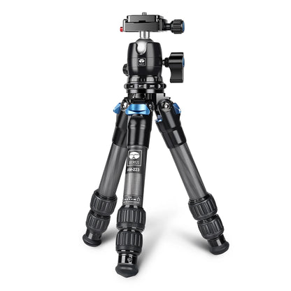 SIRUI Portable Mini Tripod Kit With Center Column/Video Head Compact Tabletop Tripods For Camera/Photo/Phone AM-223 Series