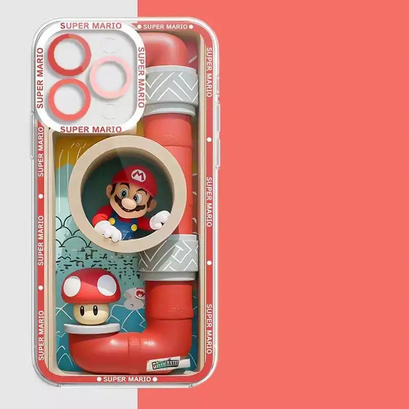 Super Mario Bros Game Phone Case for Xiaomi Redmi Note 13 14 Pro Plus 5G 12 4G 12S 13C 12C 10C 11 10 10S 11S 9S 9 8 A3 Cover