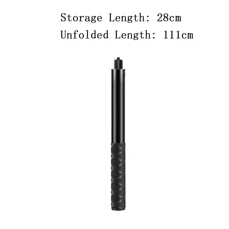 Selfie Stick Bundle Handle for Insta360 X5 X4 GoPro 13 12 11 DJI Action 6 5Pro 4 SJCAM Camera Bullet Time Invisible Selfie Stick