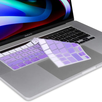 Ultra Thin Silicone Keyboard Cover Skin for MacBook Air & Pro 12/13/14/15/16inch A2991 A2992 A3113 A3114 A2179 A2338 A2681 A2941