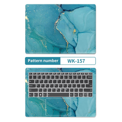 DIY Marble Cover Laptop Skins Vinyl Stickers 13"14"15.6"17.3"PVC Film Waterproof Skin Decorate Decal for Macbook/Lenovo/HP/Acer