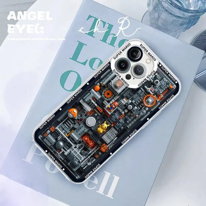 Game Super Marios Building Blocks Case For Realme C53 C55 C67 C63 C33 C30 C35 C51 C21Y C25Y C20 C21 8i 9i 9 10 12 Pro Plus 8 5G