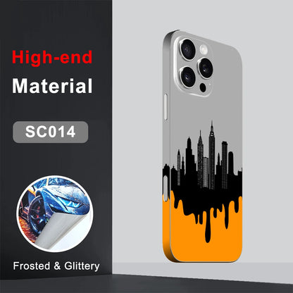 CASEKiTTY Skin Wrap For iPhone 15 Pro Max Sticker 16 14 Plus Back Cover Film 12 13 Mini Protective Decal Side Frame Protector