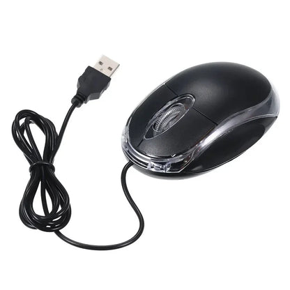 Usb Optical Mouse Mini USB Mouse Wired 1000 DPI Optical LED 2 Buttons Desktop Computer Notebook Universal Mouse office Home