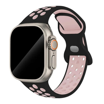 Strap For Apple Watch Band 44mm 49mm 45mm 40mm 41mm 38mm 42mm correa Breathable sports bracelet iwatch series 8 SE 7 6 5 9 Ultra