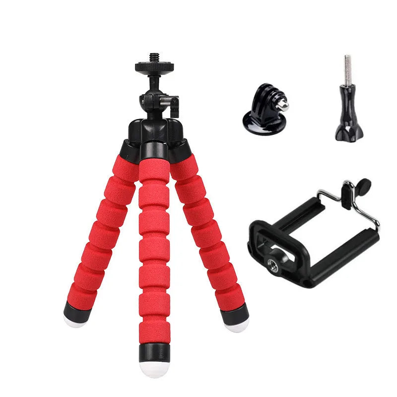 Mini Tripod for Gopro Hero 13 12 11 10 9 8 7 6 5 Black MAX Flexible Octopus Accessories for Action 3 Fusion Akaso Brave DBPOWER