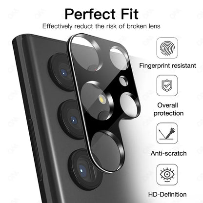 Camera Lens Protector for Samsung Galaxy S25 S24 S23 S22 S21 Ultra Plus FE Back Camera Tempered Glass Protection Accessories