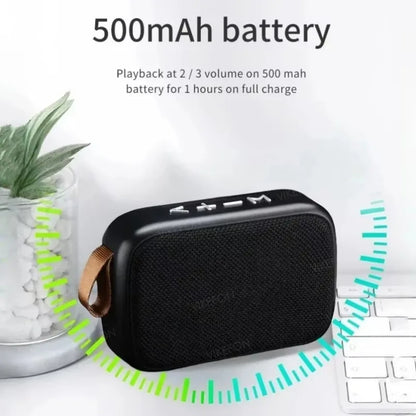 Portable Wireless Soundbar Bluetooth 5.0 Outdoor Indoor Sport HIFI Speaker Customized High-Quality Speakers Soundbar